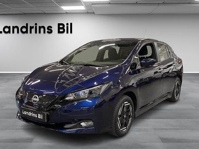 Mörkblå (blå) Begagnad 2022 Nissan Leaf Acenta Halvkombi | 189 000 kr (Marknadspris)