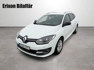 Vit Begagnad 2016 Renault Mégane III LIMITED | 79 900 kr (Marknadspris)