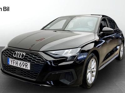 Brilliantsvart Begagnad 2023 Audi A3 Proline Sedan | 259 000 kr (Marknadspris)