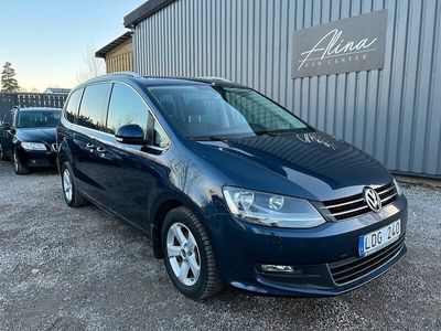 begagnad VW Sharan 2.0 TDI Premium Pano Drag D-Värme 7sits