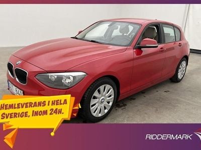 Röd Begagnad 2012 BMW 116 Halvkombi | 79 800 kr (Lite dyr)