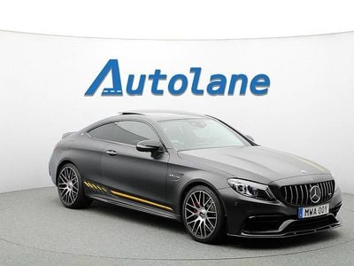 Grå Begagnad 2022 Mercedes C63S AMG AMG Sportkupé | 995 000 kr