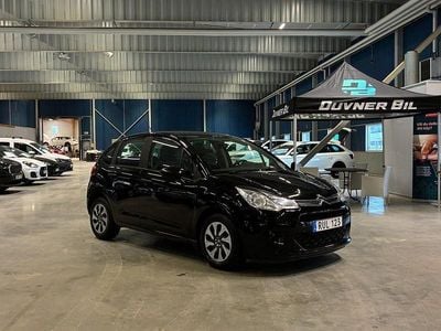 Begagnad Citroën C3 PureTech 82 HK (60 kW) 2014 Svart Halvkombi