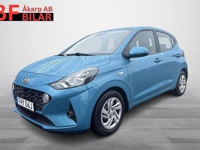 Blå Begagnad 2020 Hyundai i10 Essential Halvkombi | 104 500 kr (Dyr)