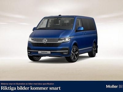 Ravennablå metallic Begagnad 2023 VW Multivan Highline Van | 719 000 kr (Dyr)