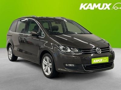 Brun Begagnad 2017 VW Sharan Minibuss | 188 700 kr (Marknadspris)