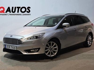 Begagnad Ford Focus Titanium 125 HK (91 kW) 2018 Grå Kombi