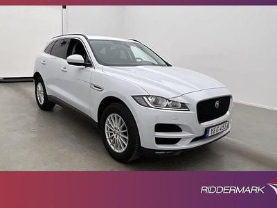 Vit Begagnad 2017 Jaguar F-Pace SUV | 184 900 kr (Marknadspris)