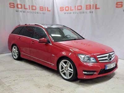 Begagnad Mercedes C220 AMG 170 HK (125 kW) 2012 Ljusröd Kombi