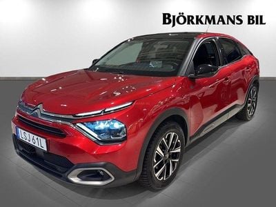 Begagnad Citroën e-C4 Exclusive 100 kW (136 HK) 2021 Röd Halvkombi