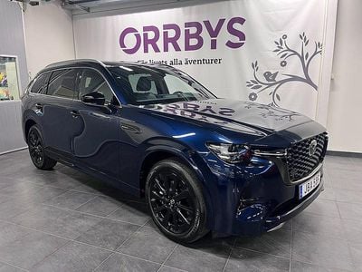 Blå Begagnad 2024 Mazda CX-80 Homura-Line SUV | 639 500 kr (Lite dyr)