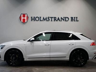 Begagnad Audi Q8 S-Line 286 HK (210 kW) 2019 Vit SUV