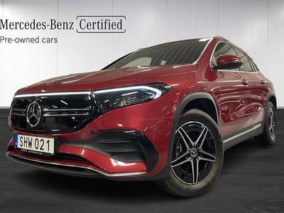 Röd Begagnad 2023 Mercedes EQA300 Premium SUV | 449 900 kr (Marknadspris)