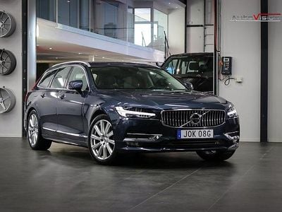 Blå Begagnad 2019 Volvo V90 Inscription Kombi | 309 900 kr (Marknadspris)