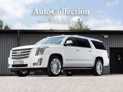 Begagnad Cadillac Escalade 426 HK (313 kW) 2017 Vit SUV