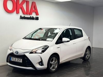 begagnad Toyota Yaris Hybrid e-CVT Euro 6 2019, Halvkombi