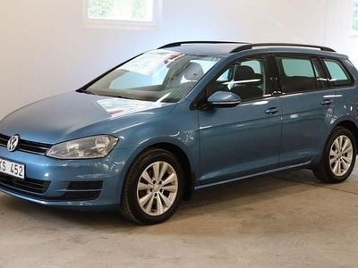Begagnad VW Golf VII 105 HK (77 kW) 2013 Blå Kombi