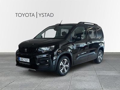 Svart Begagnad 2020 Peugeot Rifter GT-line Minibuss | 224 000 kr (Dyr)