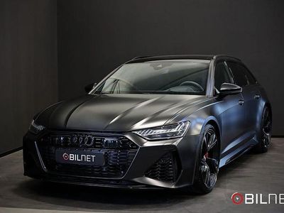 Grön (svart) Begagnad 2020 Audi RS6 Kombi | 1 059 900 kr (Lite dyr)
