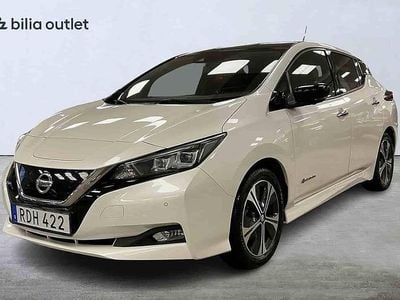 Begagnad Nissan Leaf 2019 Vit Halvkombi