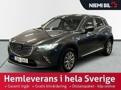 Begagnad Mazda CX-3 Optimum 150 HK (110 kW) 2017 Grå SUV