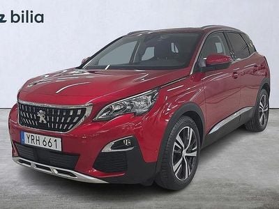 Röd Begagnad 2017 Peugeot 3008 Allure SUV | 189 000 kr (Marknadspris)
