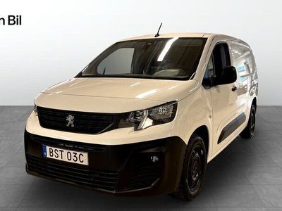 begagnad Peugeot Partner BoxlineUtökad Last 1.5 BlueHDi Drag Värmare 2020, Transportbil