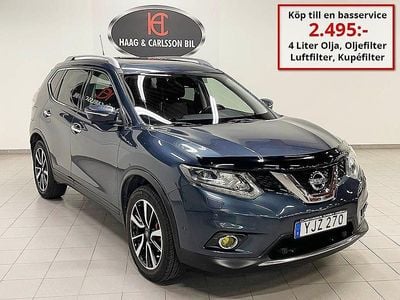 Mörkblå (mblå) Begagnad 2016 Nissan X-Trail SUV | 154 900 kr (Dyr)