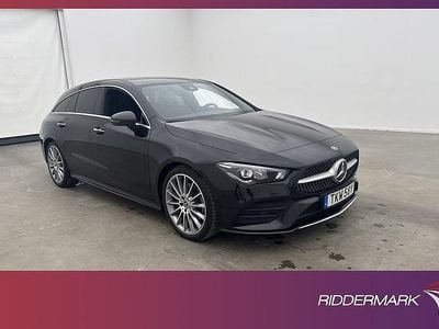 Svart Begagnad 2023 Mercedes CLA200 Shooting Brake Kombi | 299 800 kr (Marknadspris)