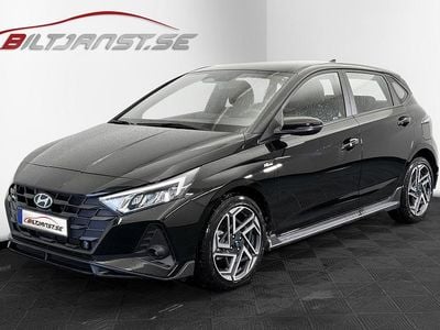Begagnad Hyundai i20 N Line 101 HK (74 kW) 2024 Svart Halvkombi