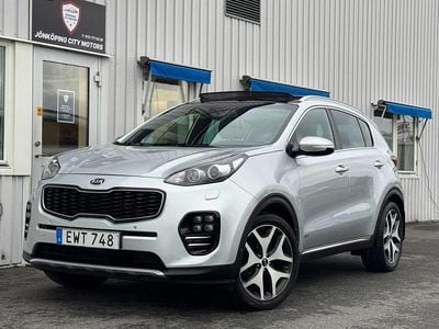 Grå Begagnad 2016 Kia Sportage GT-Line SUV | 185 900 kr (Marknadspris)