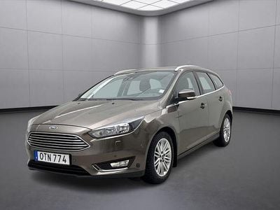 Brun Begagnad 2016 Ford Focus Titanium Kombi | 89 900 kr (Marknadspris)