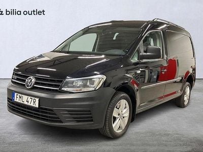 Begagnad VW Caddy Maxi 150 HK (110 kW) 2019 Svart Minibuss