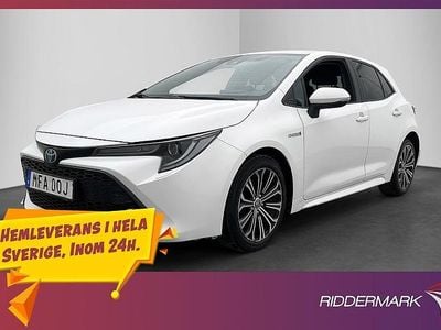 Begagnad Toyota Corolla Hybrid 122 HK (89 kW) 2019 Vit Halvkombi