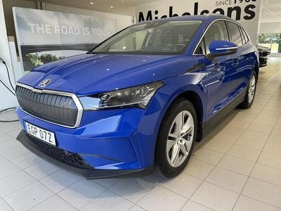 Blå Begagnad 2023 Skoda Enyaq iV SUV | 369 000 kr (Marknadspris)