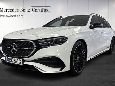 Vit Begagnad 2025 Mercedes E300 AMG line Kombi | 669 000 kr