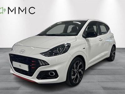 Ny Hyundai i10 N Line 90 HK (66 kW) 2025 Vit Halvkombi