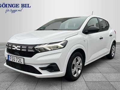 Begagnad Dacia Sandero Essentiel 91 HK (66 kW) 2022 Vit Halvkombi