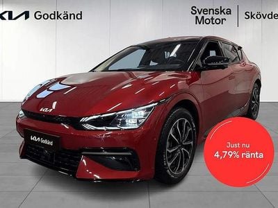 Begagnad Kia EV6 GT-Line 239 kW (325 HK) 2023 Röd SUV