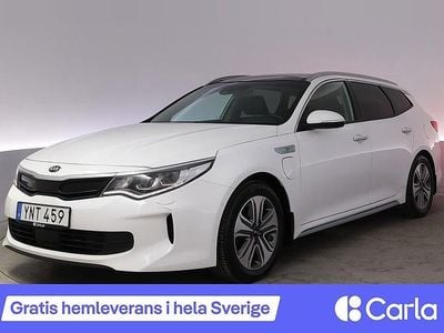Vit Begagnad 2018 Kia Optima Hybrid Sport Sedan | 186 990 kr (Marknadspris)