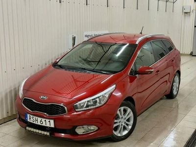 Begagnad Kia Ceed Sportswagon 128 HK (94 kW) 2015 Röd Kombi