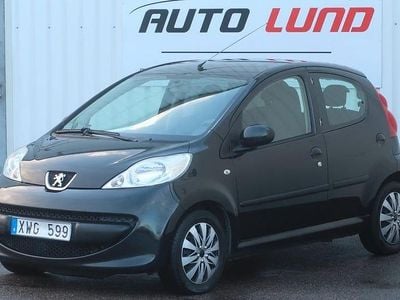 Svart Begagnad 2006 Peugeot 107 Halvkombi | 22 000 kr (Lite dyr)