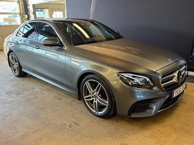 Begagnad Mercedes E220 AMG 194 HK (142 kW) 2018 Grå Sedan