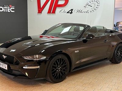 begagnad Ford Mustang GT V8 Shadow black SelectShift Sv-Såld 2019, Sportkupé