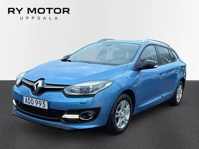 Begagnad Renault Mégane III LIMITED 116 HK (85 kW) 2015 Blå