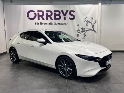 begagnad Mazda 3 Cosmo 2.0 M Hybrid, Aut, Helskinn, Elstol, Bose, Nav