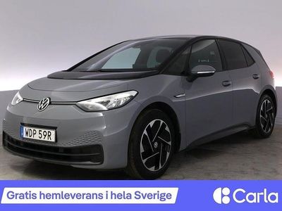 Grå Begagnad 2020 VW ID.3 Pro Performance Halvkombi | 204 990 kr (Lite dyr)