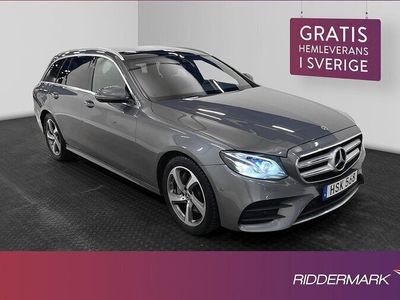 begagnad Mercedes E220 E220 BenzT d 4M AMG Pano Ambient Drag 2019, Kombi