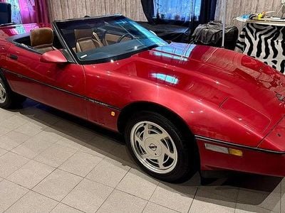 Rödmetallic Begagnad 1989 Chevrolet Corvette Cab | 129 000 kr