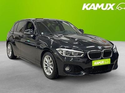 Begagnad BMW 118 M Sport 136 HK (100 kW) 2019 Svart Halvkombi